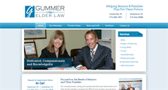 Desktop Screenshot of gummerelderlaw.com